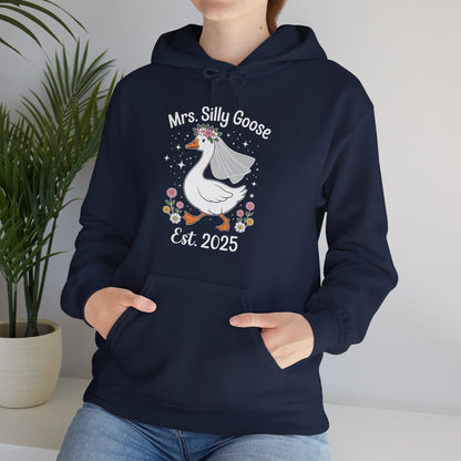 Mrs. Silly Goose Couple Matching Wedding Funny Bride to Be Hoodie