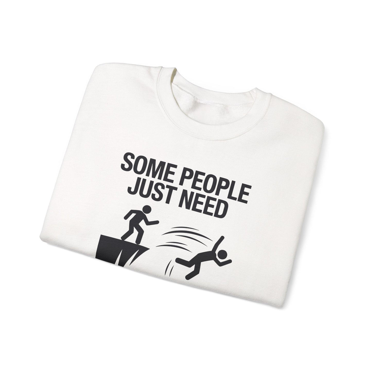 Funny Pat On The Back Adult Sarcastic Design Sweatshirt