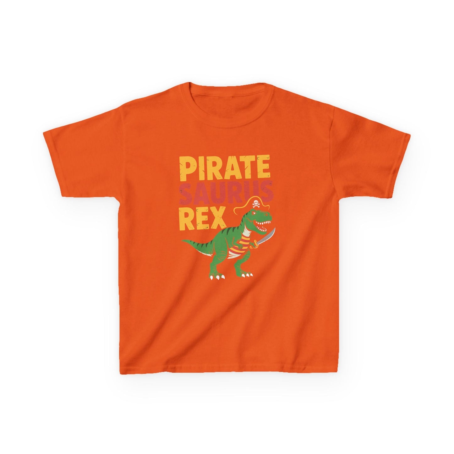 Pirate Saurus T-Rex Dinosaur Funny Halloween Costume Boys T-Shirt
