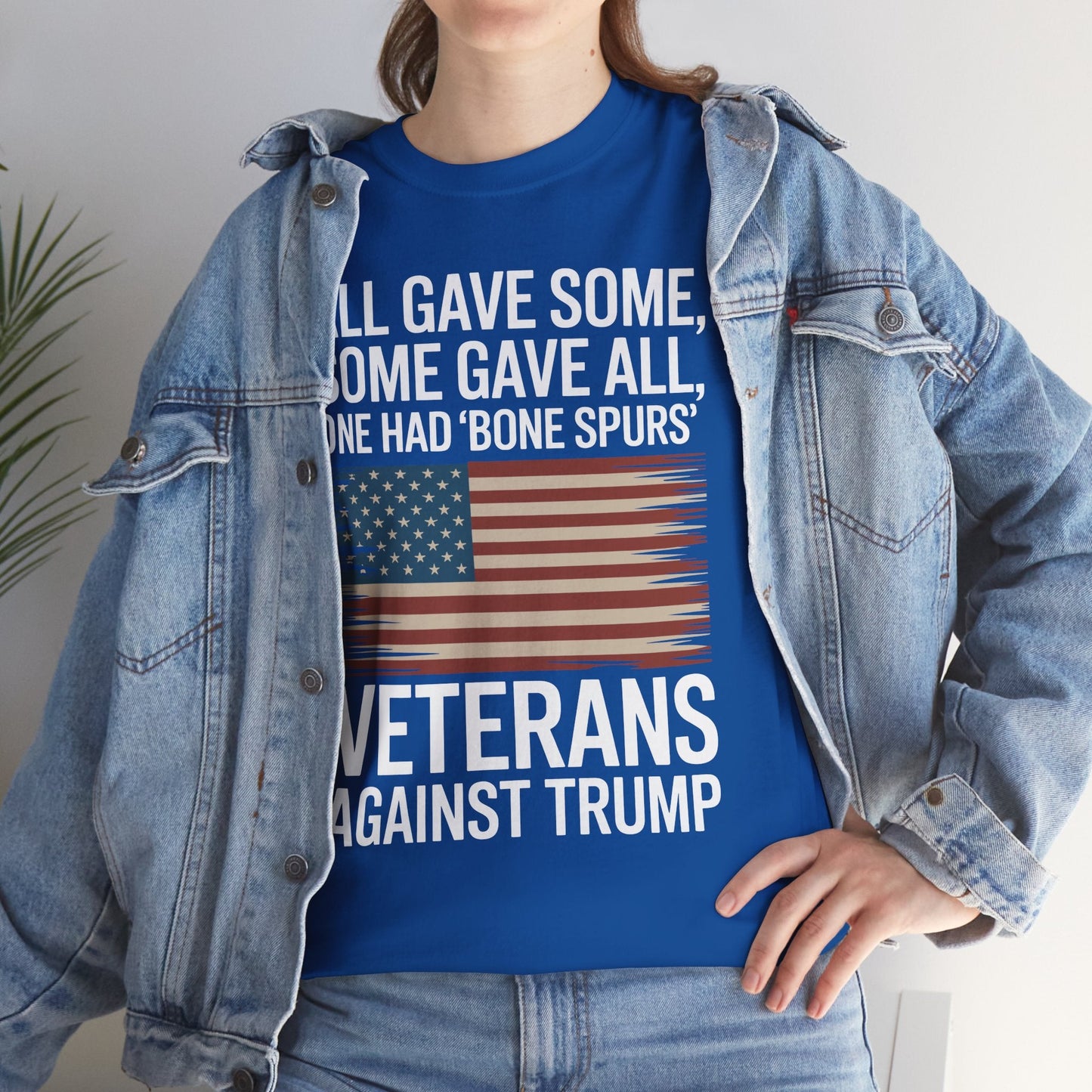 Veterans Against Trump Anti Trump Political Protest T-Shirt