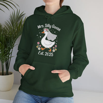 Mrs. Silly Goose Couple Matching Wedding Funny Bride to Be Hoodie