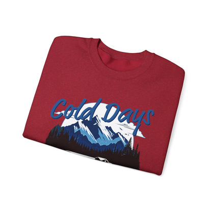 Cold Days Club Retro Aesthetic Sweatshirt