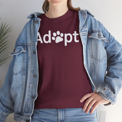 Adopt A Shelter Pet Cat Dog Adoption Animal Rescue T-Shirt