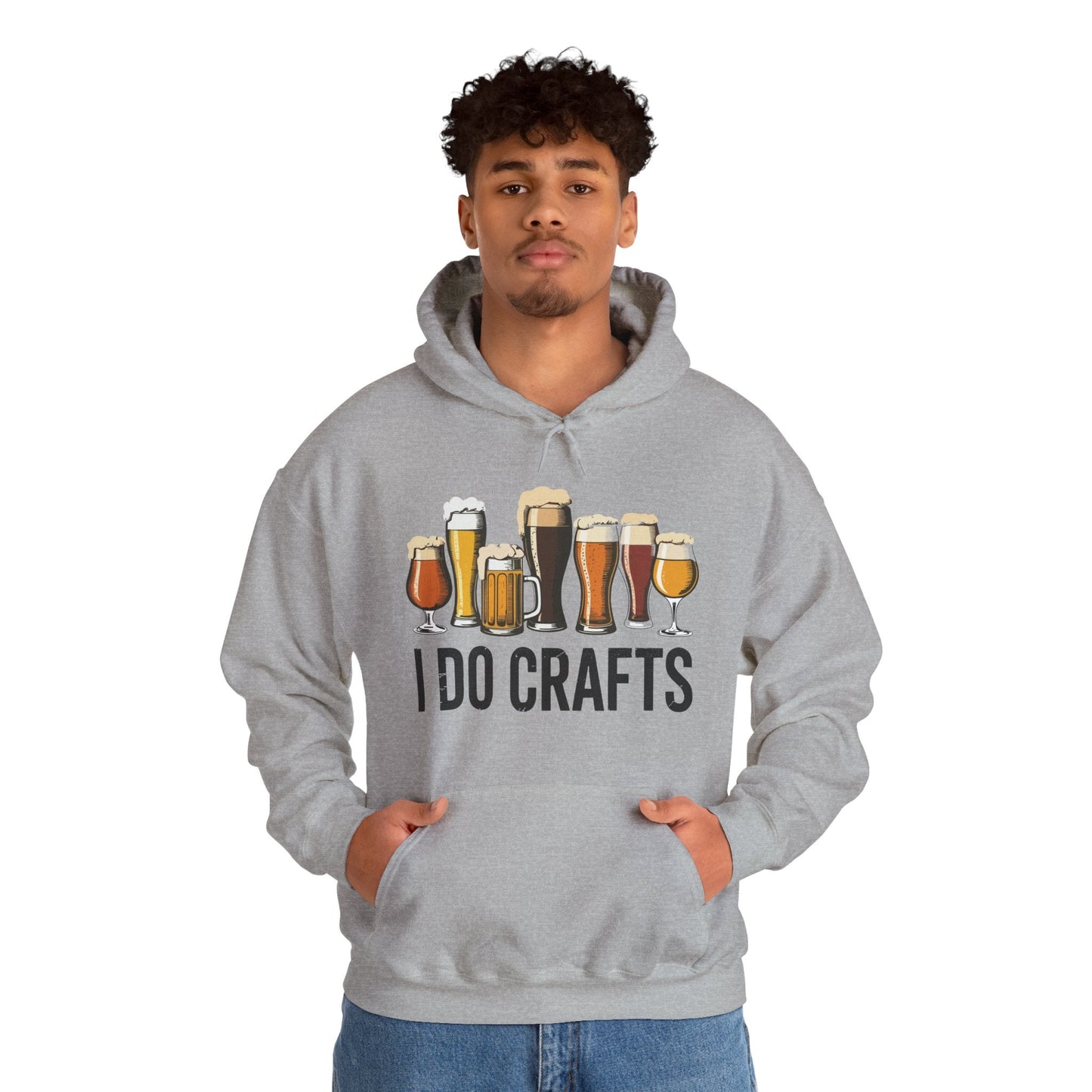 Craft Beer Vintage I Do Crafts Home Brew Art Hoodie