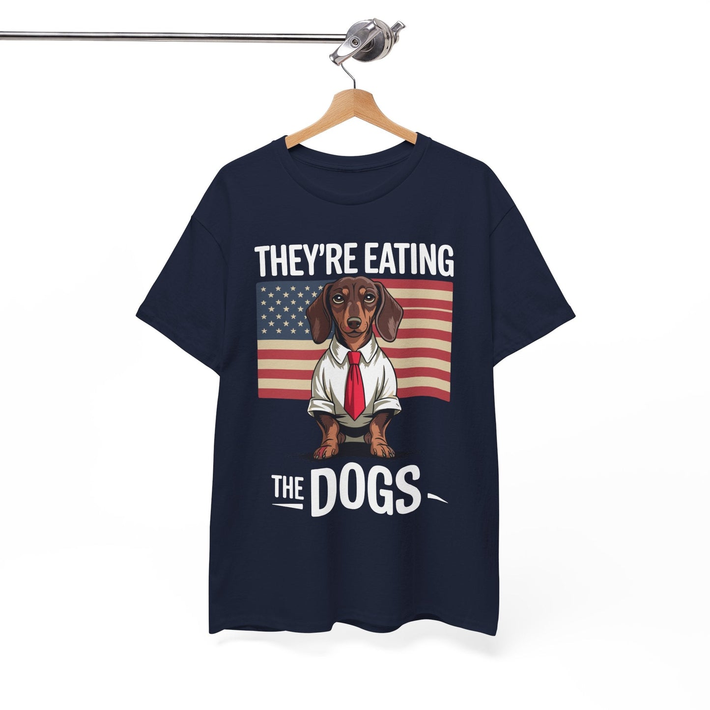They're Eating the Dogs Trump Hot Dog T-Shirt For Men Women