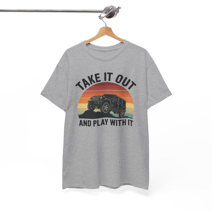 Catch Some Rays Vintage Retro Take It Out And Play T-Shirt