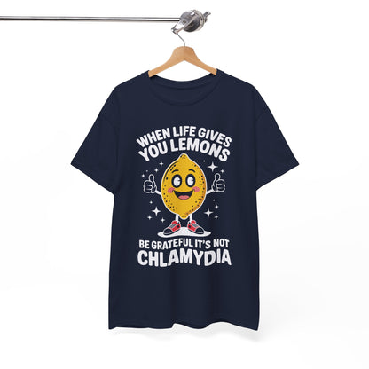 Lemons and Chlamydia Absurd Offensive Meme Sarcastic Edgy T-Shirt