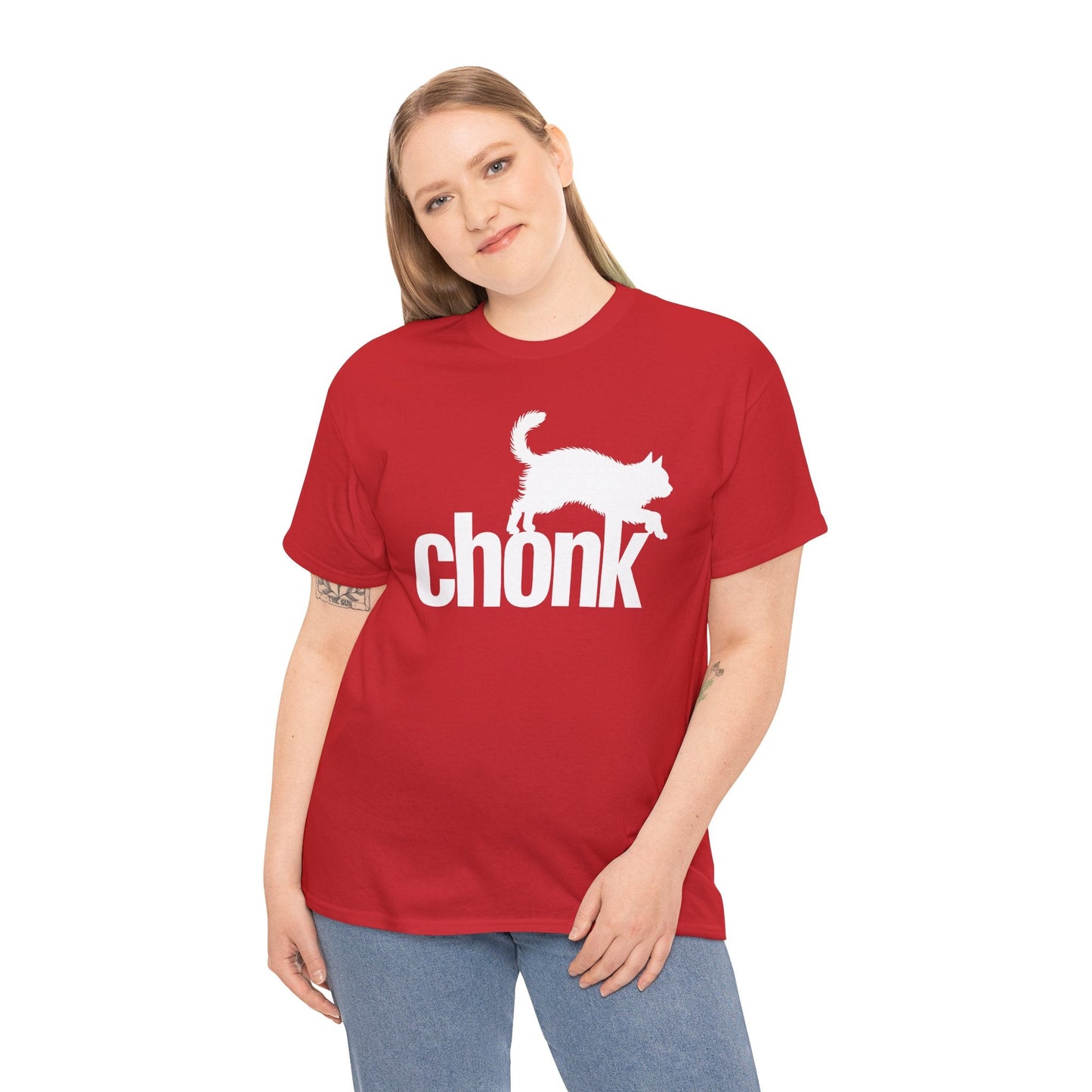 Chonk Cat Meme Funny T-Shirt