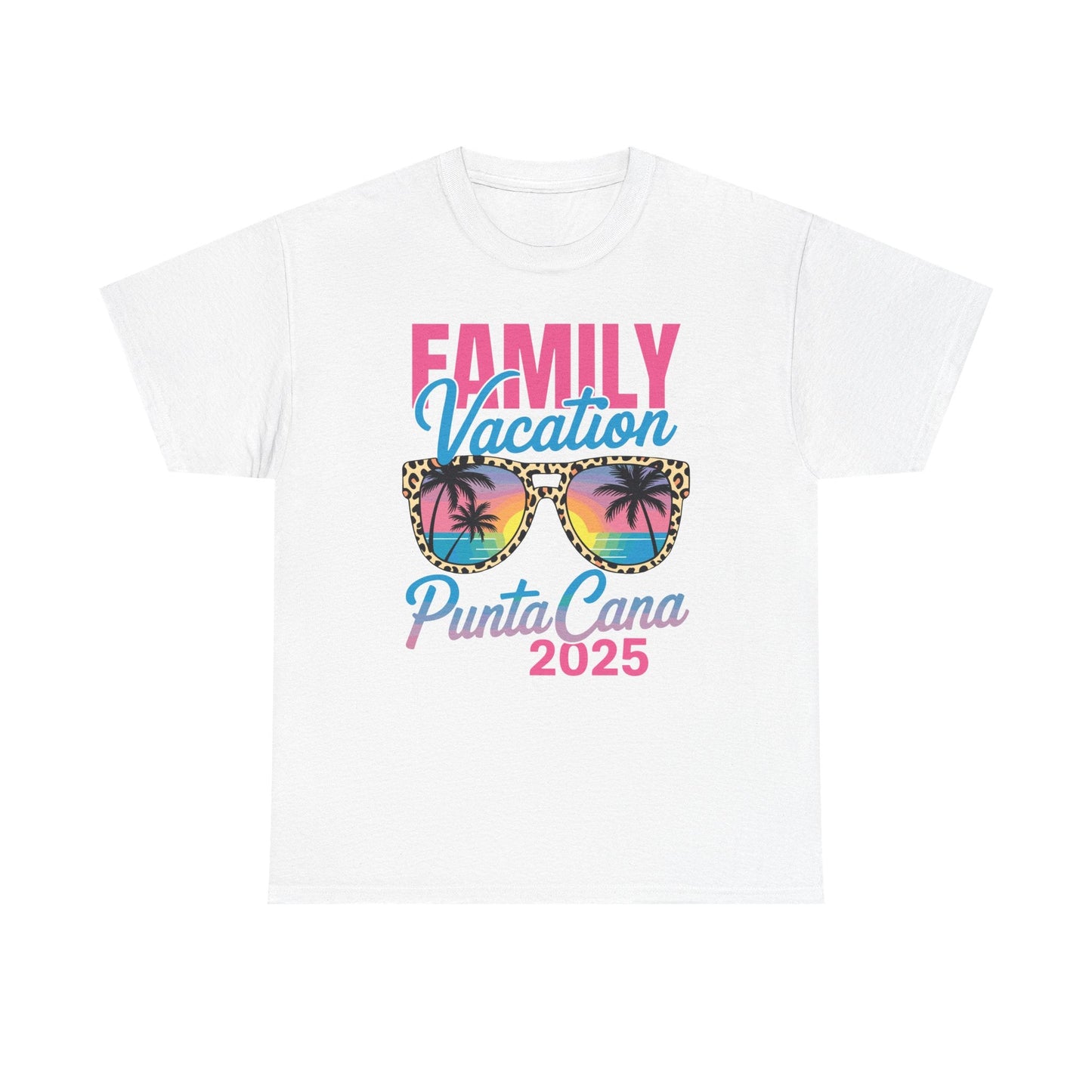 Family Vacation Punta Cana 2025 Matching Holiday Summer T-Shirt