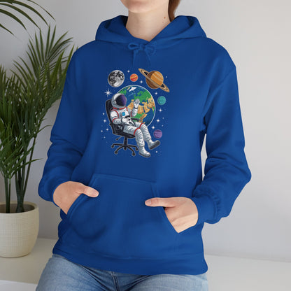 Astronaut Gamer Space Gaming System Planets Hoodie