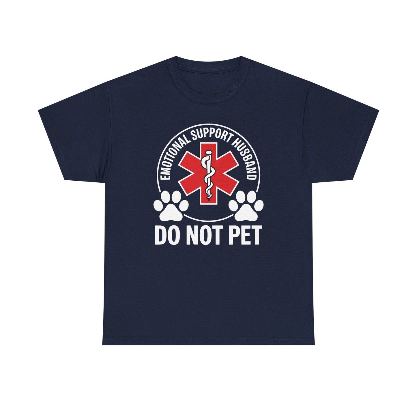 Emotional Support Husband Do Not Pet T-Shirt