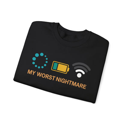 My Worst Nightmare Funny gifts for Gamers Sweatshirt
