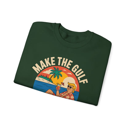Funny Trump Make The Gulf Great Again Sweatshirt