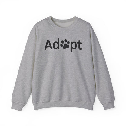 Adopt A Shelter Pet Cat Dog Adoption Animal Rescue Sweatshirt