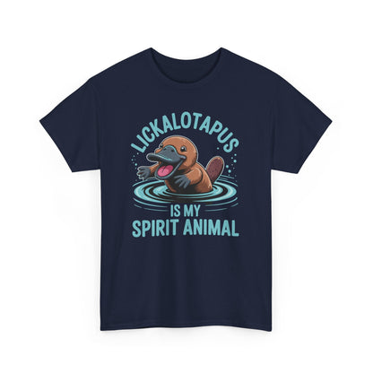 Vintage Funny Lickalottapus Is My Spirit Animal Lovers Meme T-Shirt
