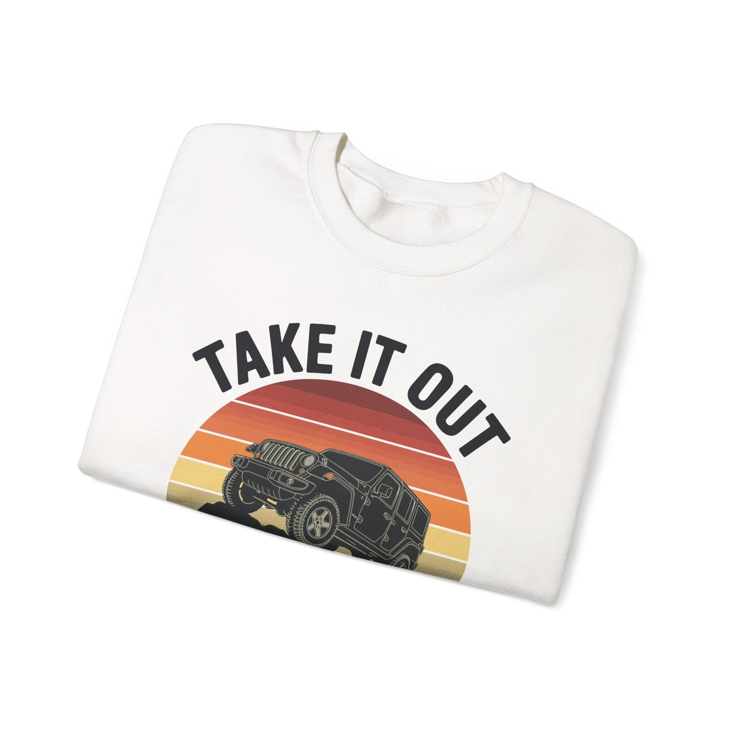 Catch Some Rays Vintage Retro Take It Out And Play Sweatshirt