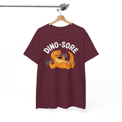 Gym Workout Dino Sore Exercise Fitness Boys Women Men T-Shirt