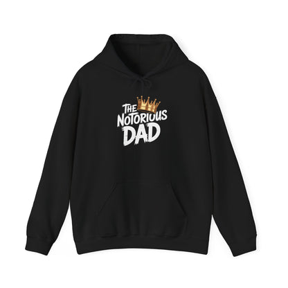 Old School Funny Hip Hop Fathers Day Notorious Dad Hoodie