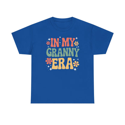 In My Granny Era Funny Sarcastic Groovy Retro Mothers Day T-Shirt