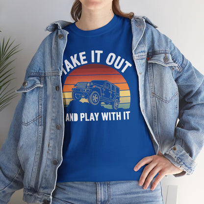 Catch Some Rays Vintage Retro Take It Out And Play T-Shirt