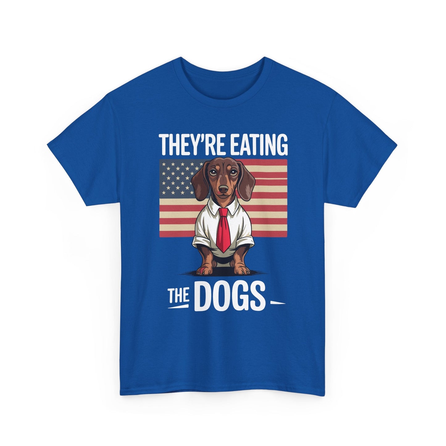 They're Eating the Dogs Trump Hot Dog T-Shirt For Men Women