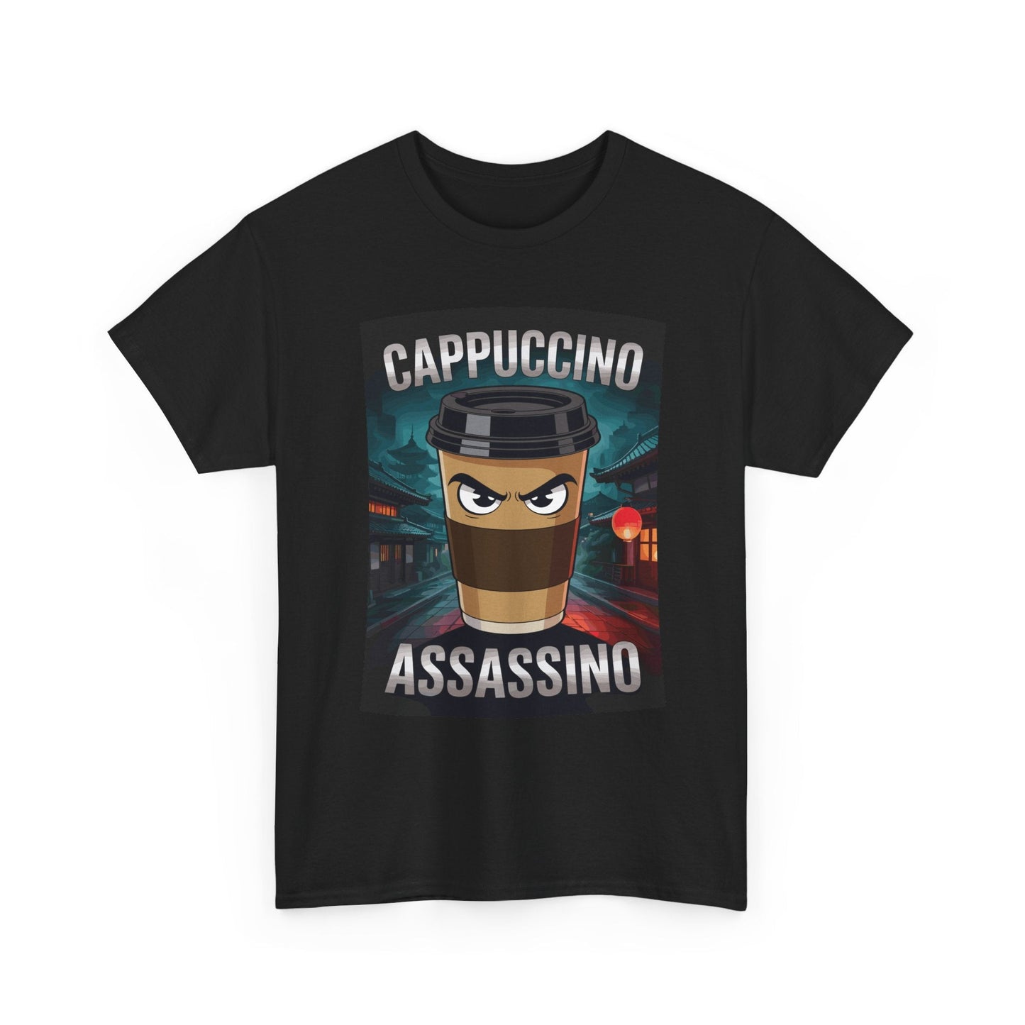 Cappuccino Assassino Coffee Lovers Italian Brainrot Meme T-Shirt