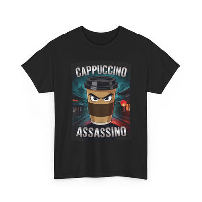Cappuccino Assassino Coffee Lovers Italian Brainrot Meme T-Shirt
