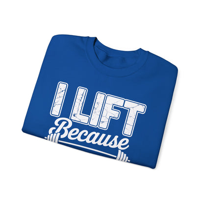 I lift because my wife is hot - powerlifter workout fitness Sweatshirt
