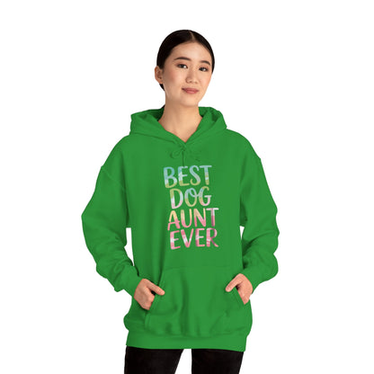 Best Dog Aunt Ever Shirt Women Dog Lover Auntie Mothers Day Hoodie