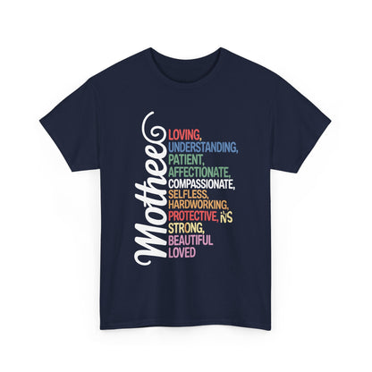 MOTHER Meaning Shirt I Love Mom Mothers Day T-Shirt