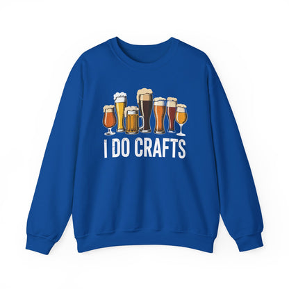 Craft Beer Vintage I Do Crafts Home Brew Art Sweatshirt