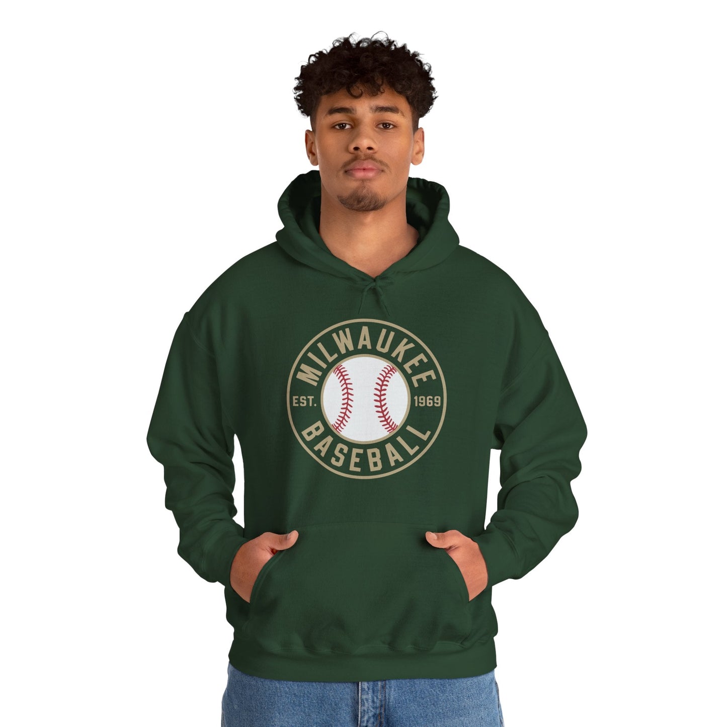 Home Run Tees Milwaukee Baseball Seventh Inning Stretch Gameday Fan Gear Hoodie