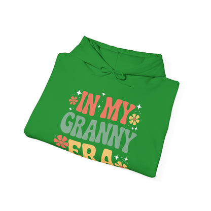 In My Granny Era Funny Sarcastic Groovy Retro Mothers Day Hoodie
