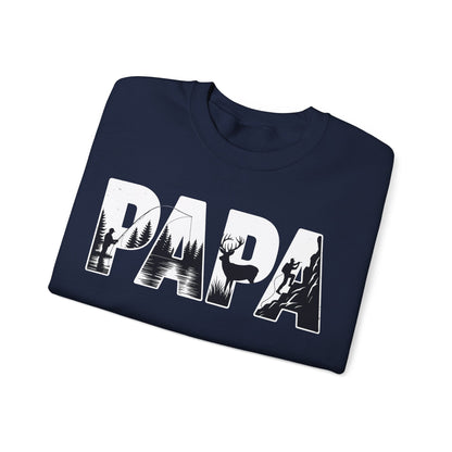 Best Hunting Dad Ever Shirt Vintage Father’s Day Sweatshirt for Men