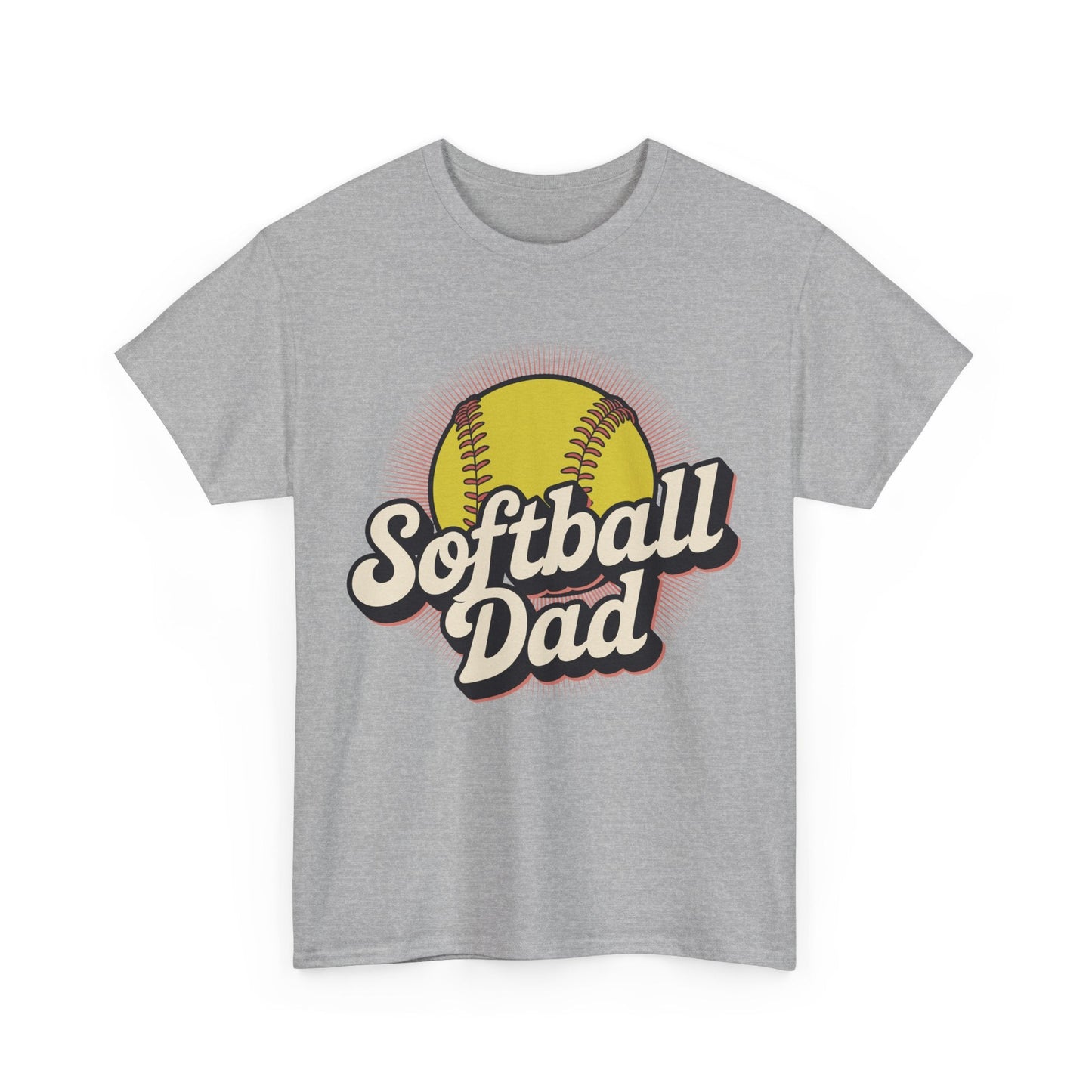 Funny Fathers Day Softball Dad Gift From Daughter Son Wife T-Shirt