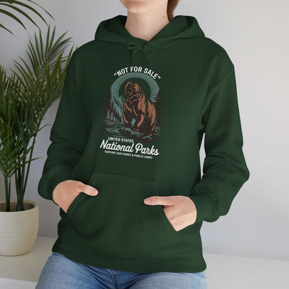 Not For Sale National Parks Support Our Parks & Public Lands Hoodie