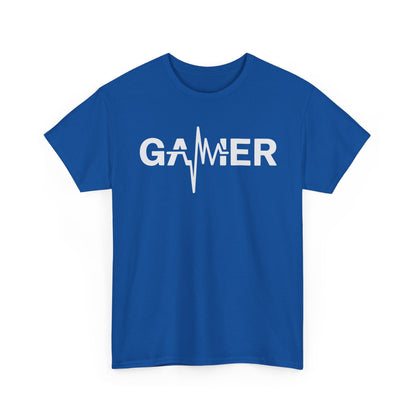 Gamer Heartbeat Video Games Graphic T-Shirt