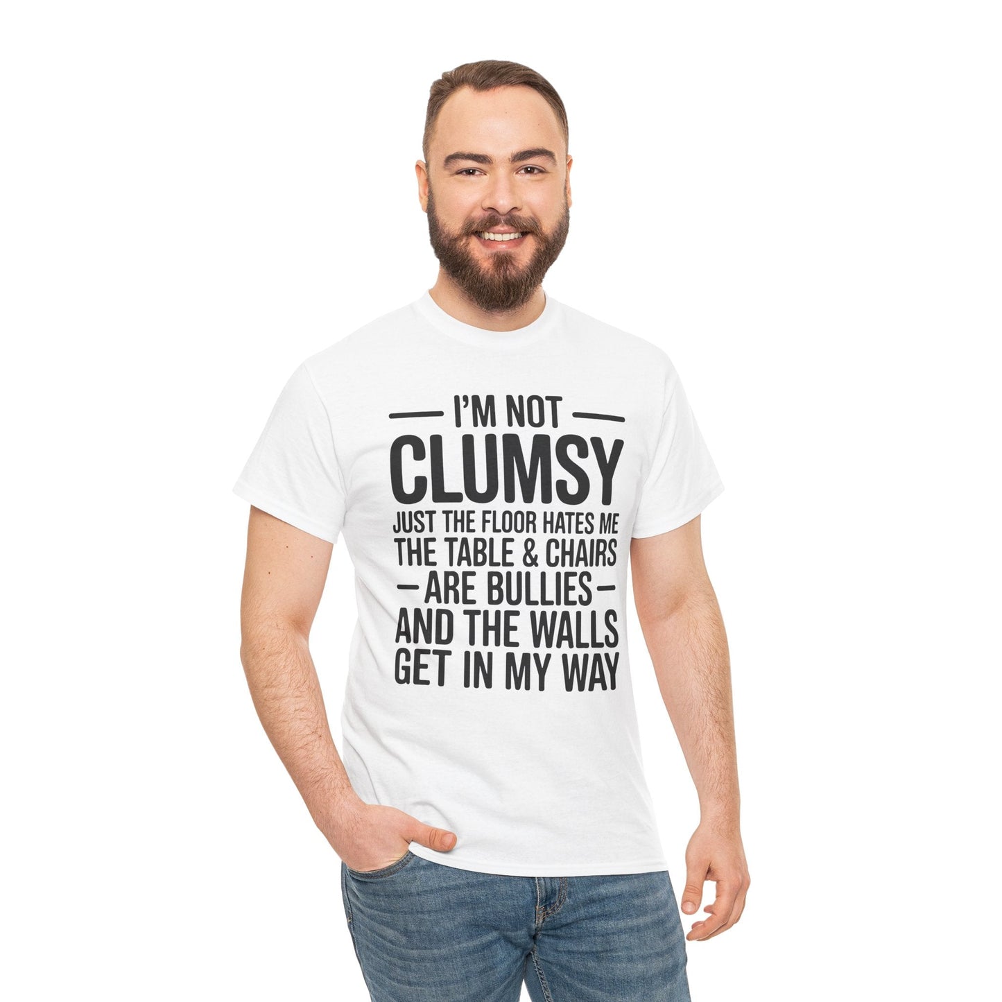 Funny I'm Not Clumsy Quote Sarcastic shirt