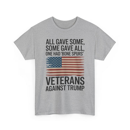 Veterans Against Trump Anti Trump Political Protest T-Shirt