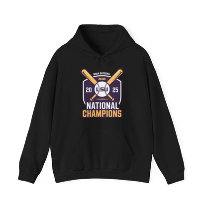 LSU Baseball 2025 National Champions Logo Hoodie