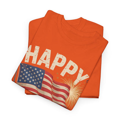 Happy 4th Of July Patriotic American US Flag 4th Of July T-Shirt