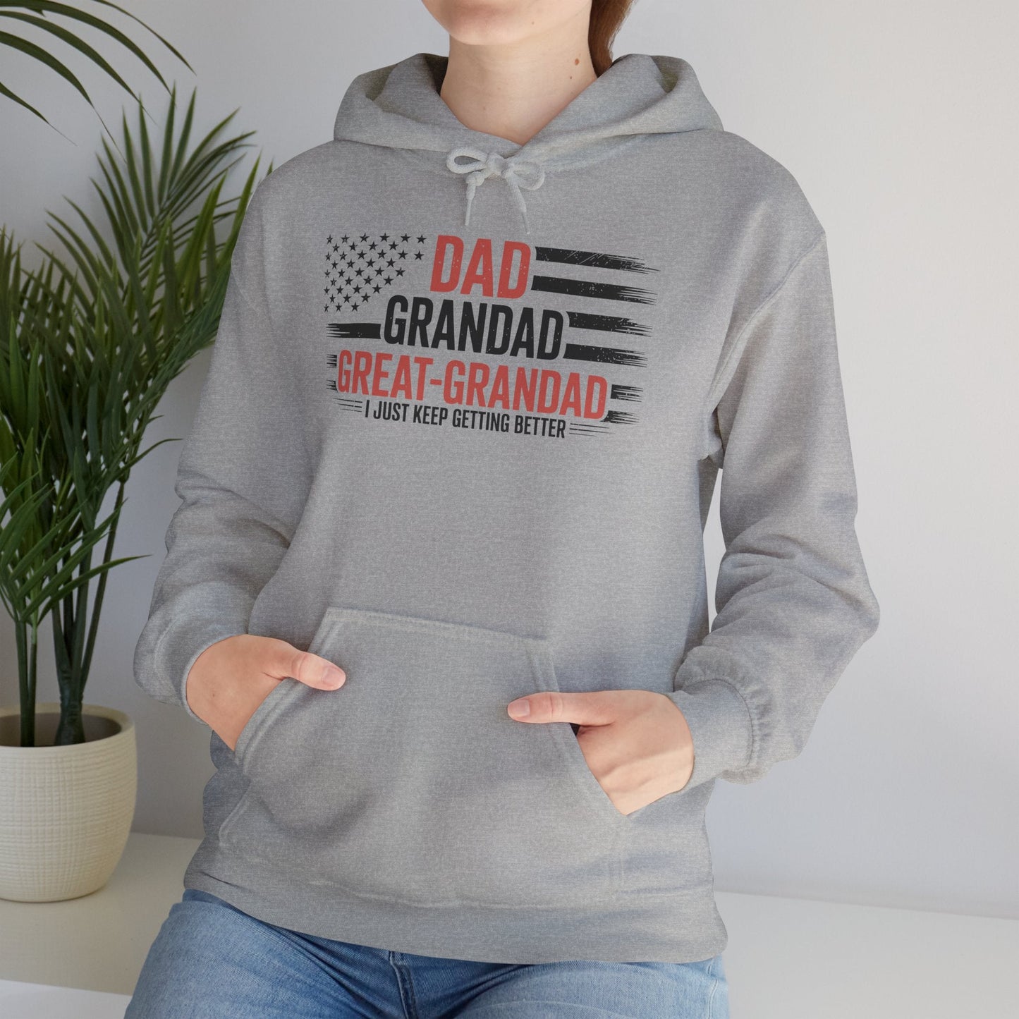 Gifts for Grandpa from Grandkids Dad Grandad Great Grandad Hoodie