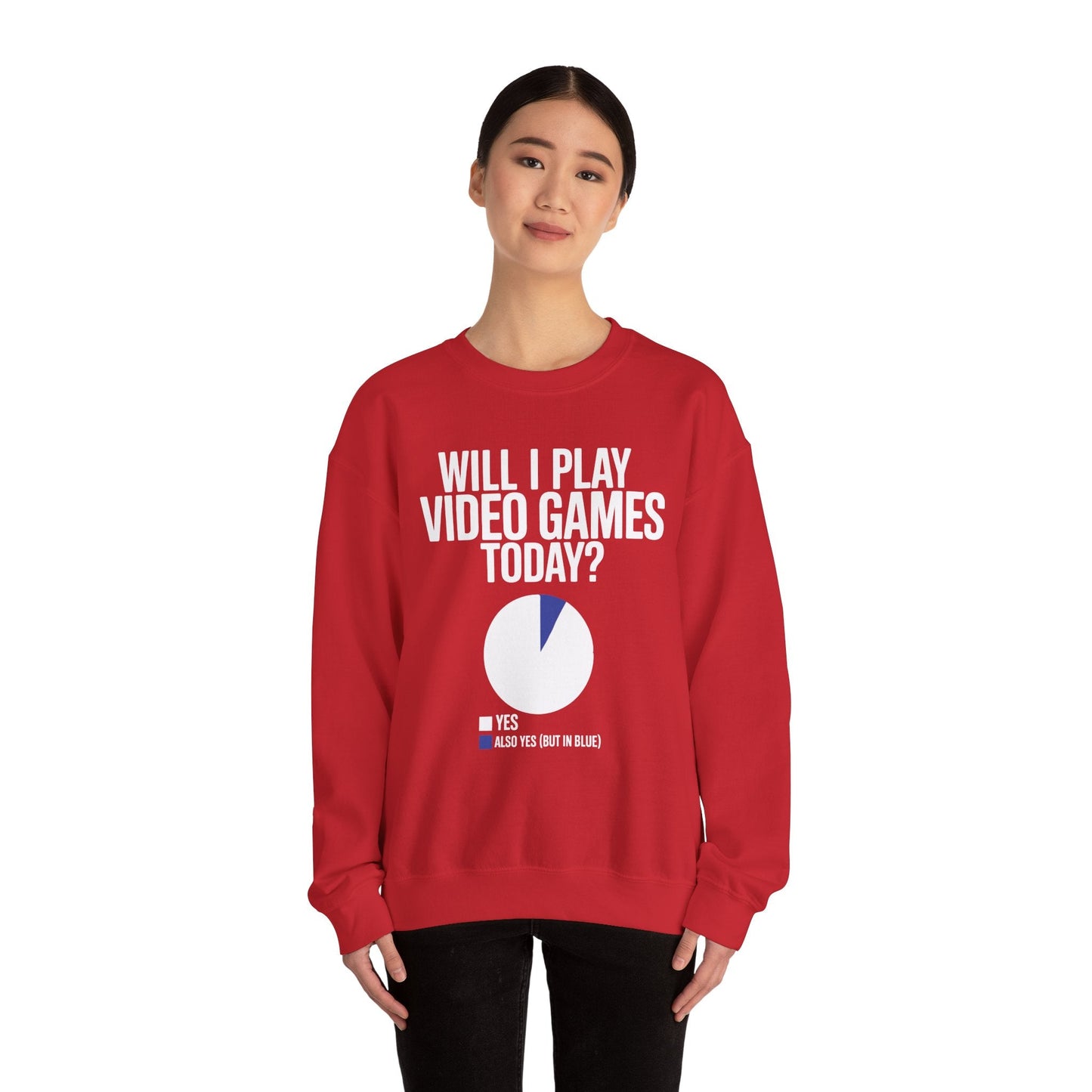 Funny Will I play Video Games today Gamer Gaming Sweatshirt