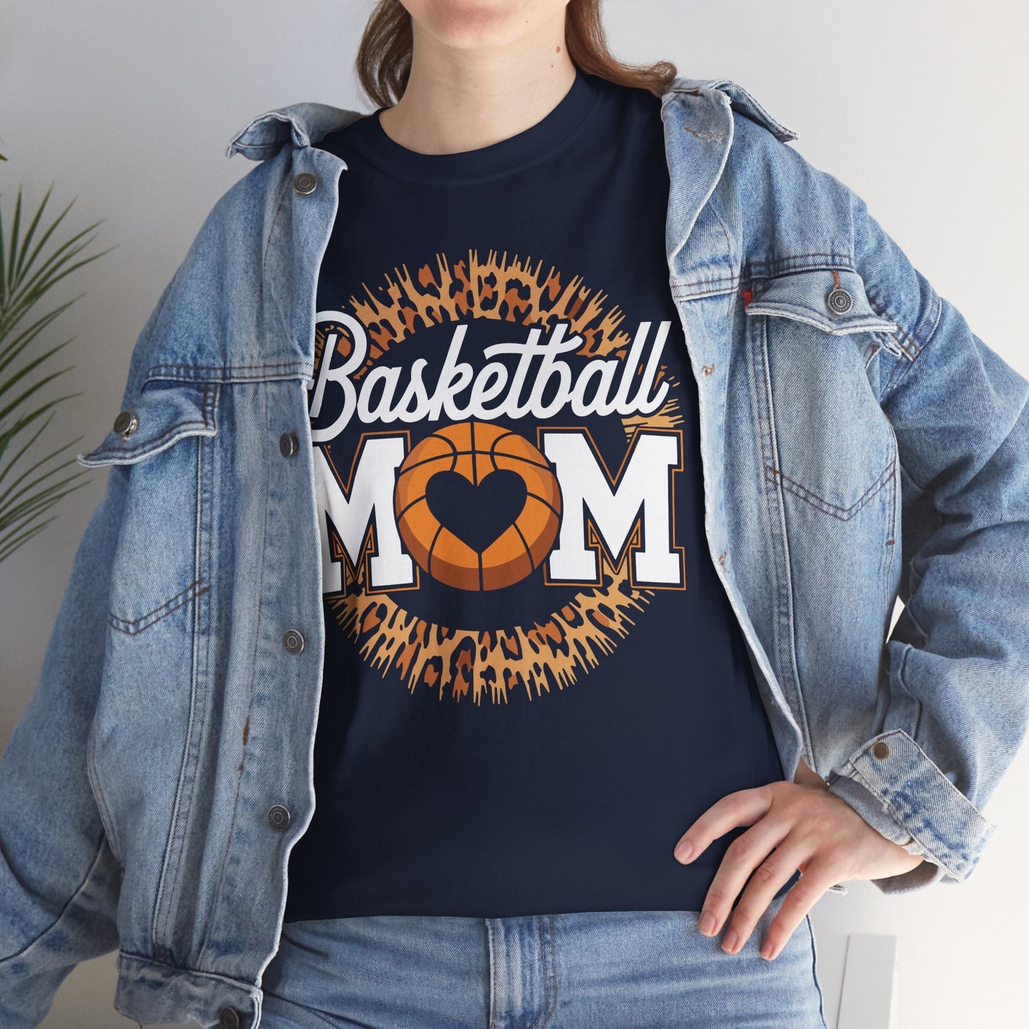 Basketball Mom Shirt Mom Game Day Outfit Mothers Day Gift T-Shirt