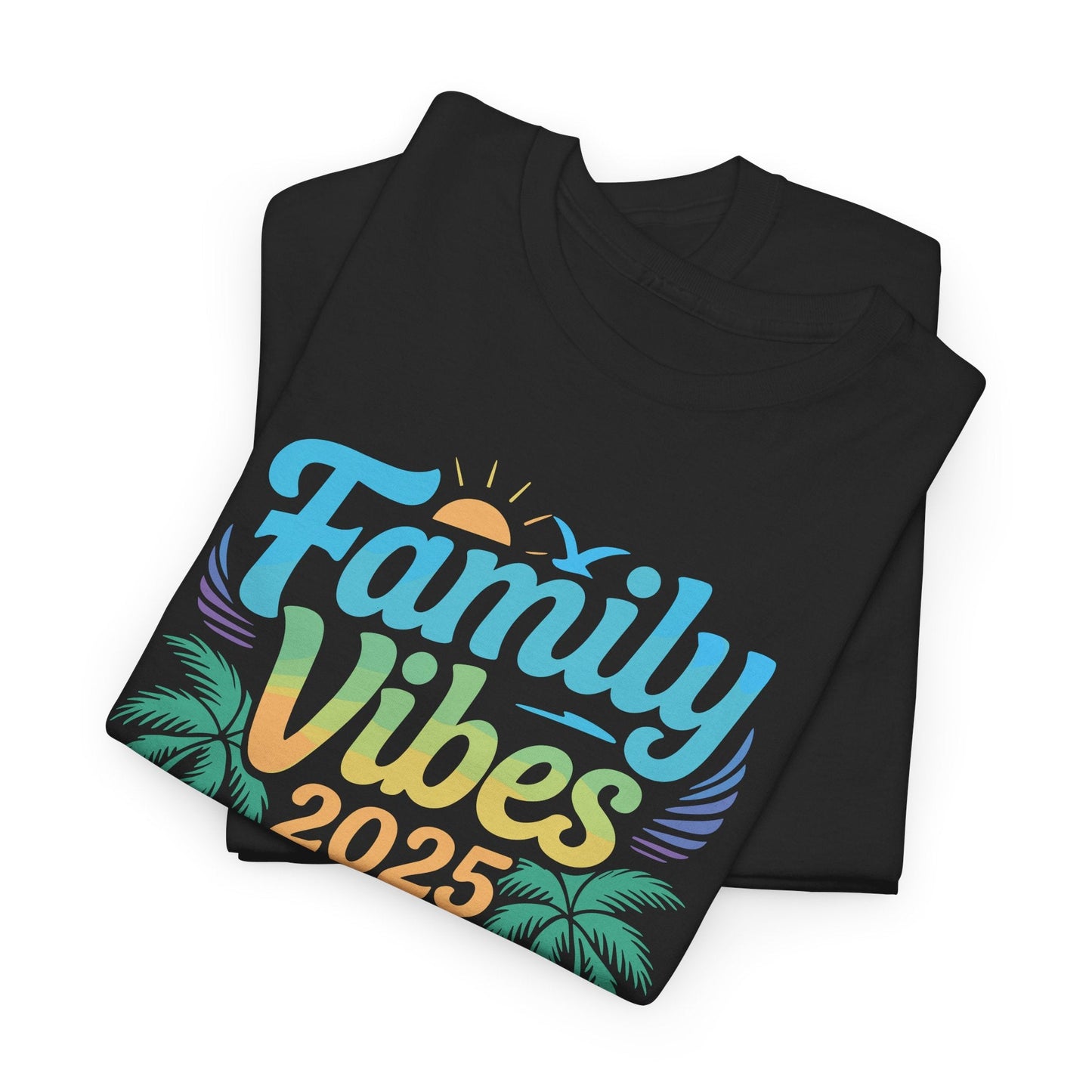 Family 2025 Vibes Family Reunion Vacation Making Memories T-Shirt