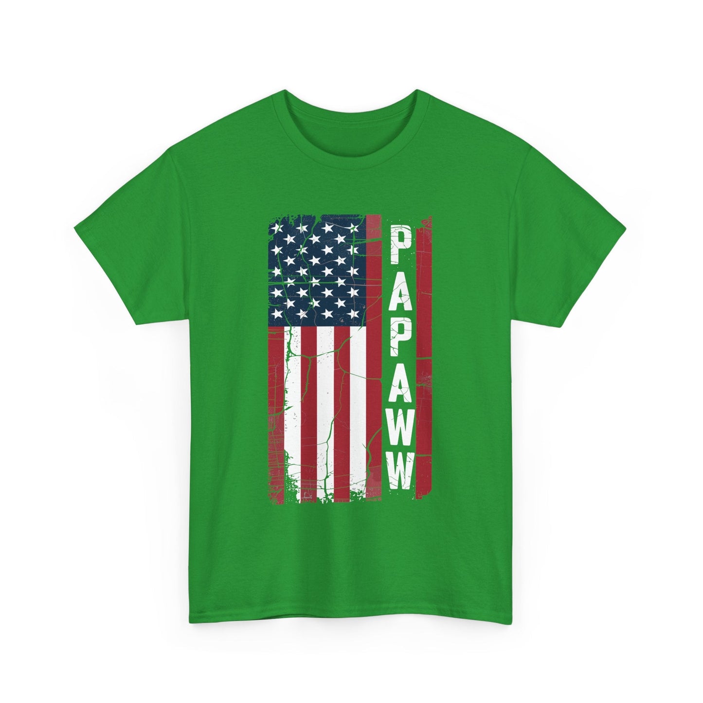 Papaw Grandpa US American Flag Shirt Grandfather Day T-Shirt