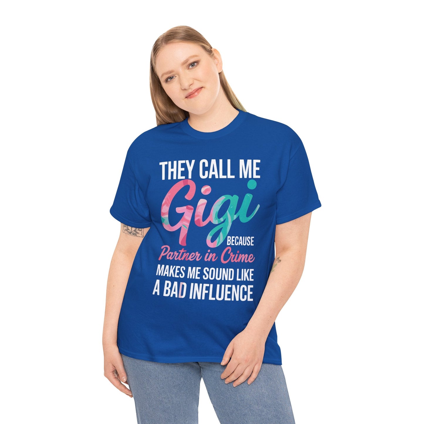 They Call Me Gigi Because Partner In Crime Shirt Mothers Day T-Shirt
