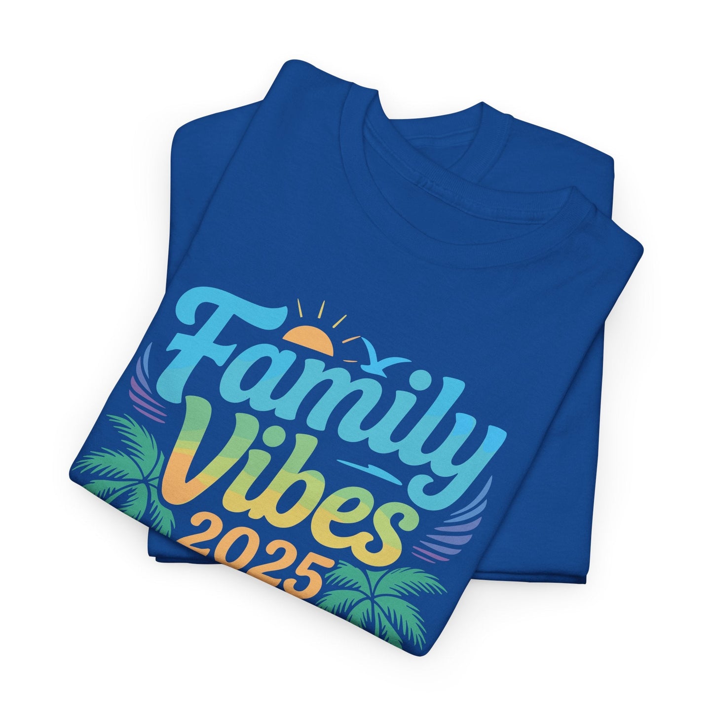 Family 2025 Vibes Family Reunion Vacation Making Memories T-Shirt