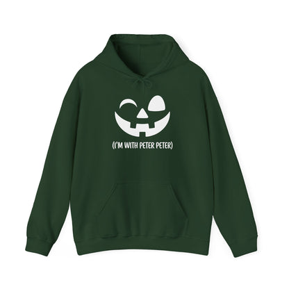 Im With Peter Couple Halloween Adult Eater Pumpkin Hoodie