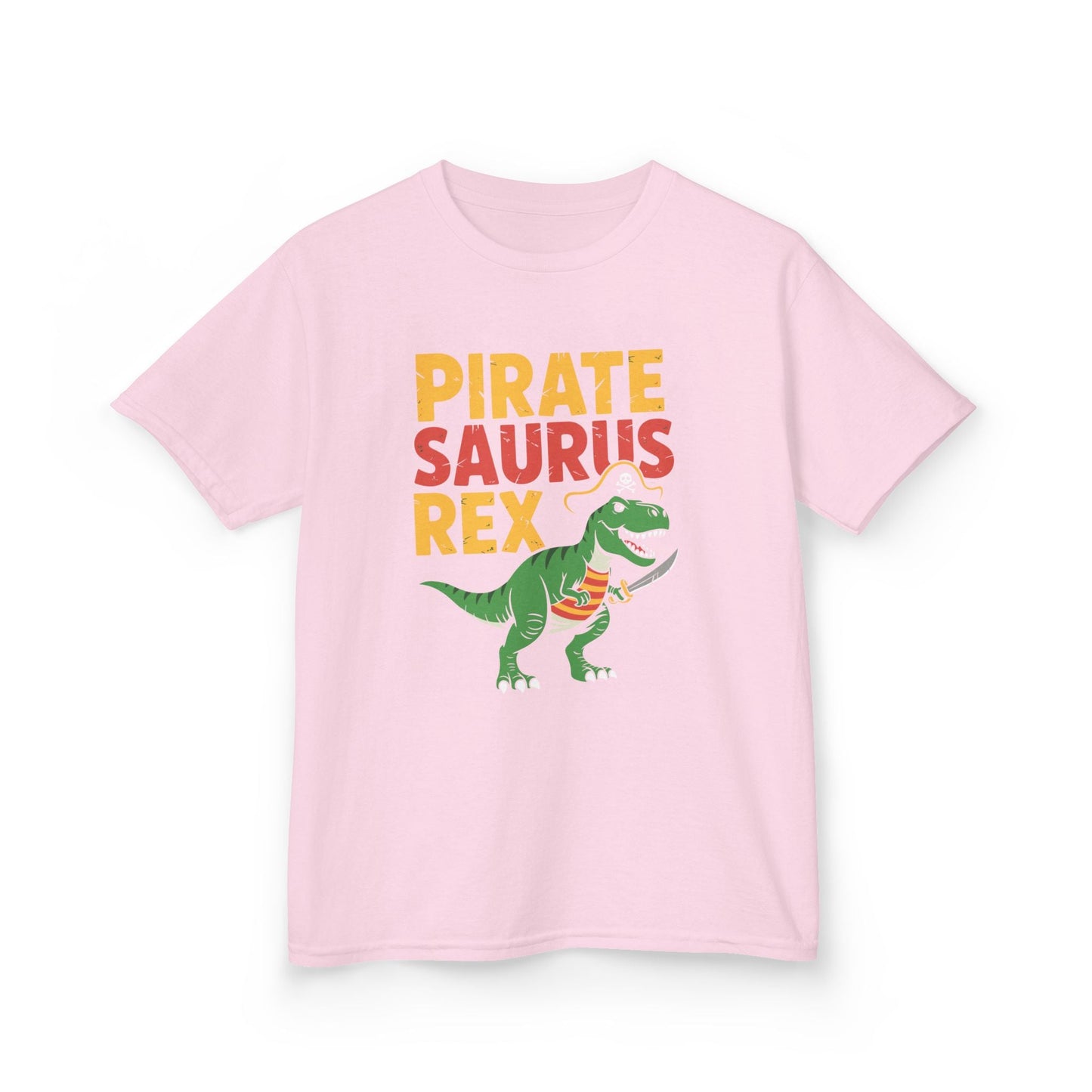 Pirate Saurus T-Rex Dinosaur Funny Halloween Costume Boys T-Shirt